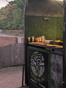 Big Slice pizza catering for Indian wedding in Wolverhampton
